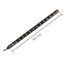 2X 30CM 3528 SMD 15 LED CAR MOTORBIKE WATERPROOF FLEXIBLE LED STRIP LIGHTS WHITE