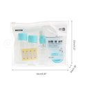 7Pcs Travel Mini Plastic Transparent Empty Makeup Container Bottle Set New