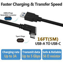 5m USB 3.2 Type-C Cable High Speed Fast Charging for Oculus Quest 2 PC