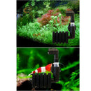 2pcs Aquarium Tank Bio Sponge Filter Suction Wall Mounted Water Filter 10-gallon