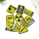 50pcs Cool Skateboard Stickers Bulk Pack Snowboard Vinyl Decor Decals Black