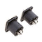 2 Pcs. 4-pin Stereo Speaker Built-in Socket Built-in Terminal
