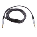 Premium Audio Cable with Remote Volume Control Micphone 3.5mm Braided Nylon
