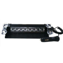 8 LED Flash Light Red/Blue Car Truck Emergency Warning Strobe Das L0Z2