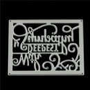 With Deepest Sympathy Metals Cutting Die For DIY Scrapbookings Album Paper Ca JR