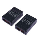 2pcs Battery Voltage Tester Low Voltage Buzzer Alarm Battery Voltage Check