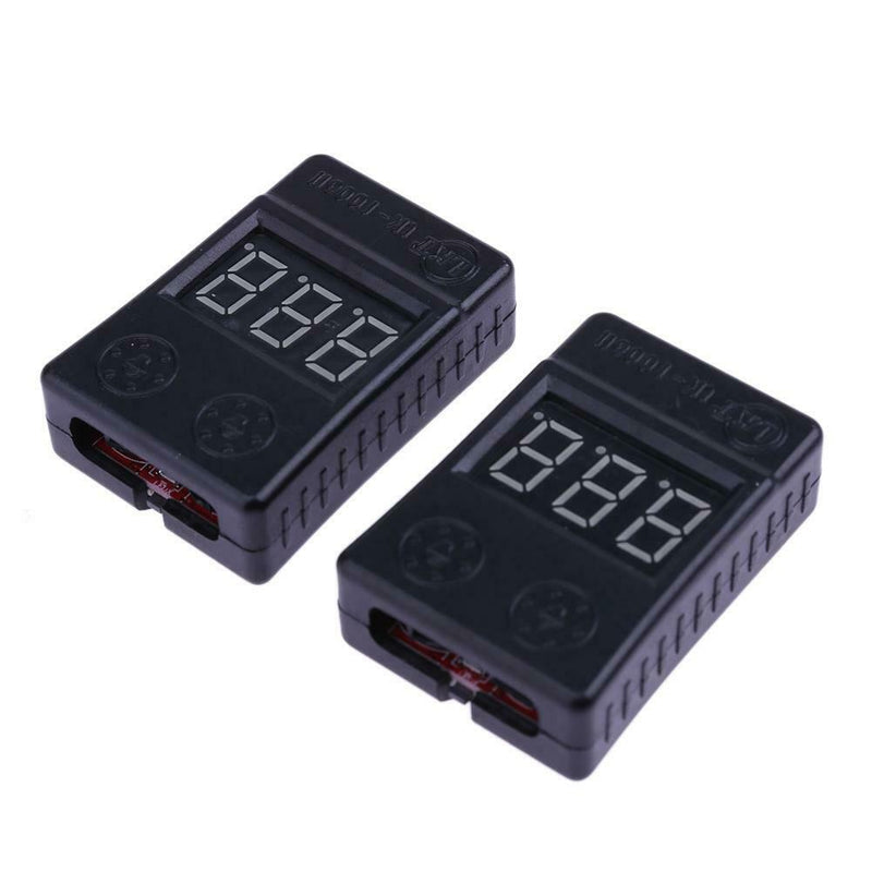 2pcs Battery Voltage Tester Low Voltage Buzzer Alarm Battery Voltage Check
