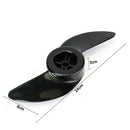 Durable Outboard Motor Practical Boat Propeller Outdoor 2 Blades For Haibo ET34L