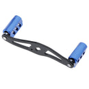 Reel Handle for Baitcasting Drum Raft Reel Double Handle - Blue Aluminum Alloy