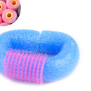 12PCS Foam Sponge Hair Roller Curler Maker Soft Twist Cling Strip Stick Styling