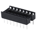 20Pcs 16pin IC socket adaptor solder type socket pitch dual wipe contact FT