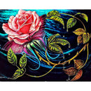 5D DIY Diamond Painting Water Flower Cross Stitch Embroidery Mosaic Kits