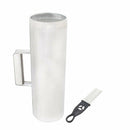 Stainless Steel Latin Percussion Pro Merengue Guiro with Scraper 12 inch x4 inch