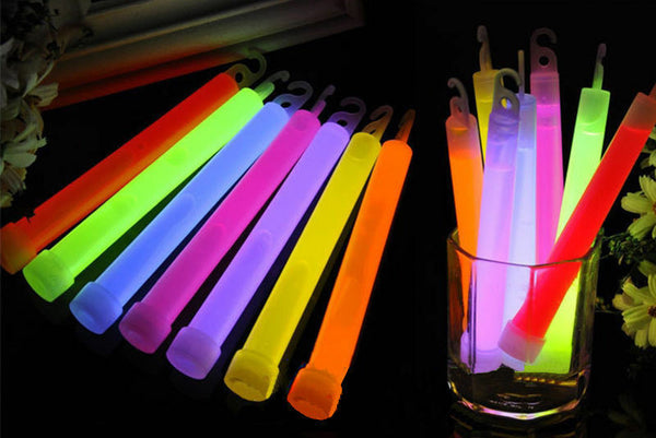 1pcs Light Glow Sticks Party Fun Camping Emergency Survival Hook Lanyard liau