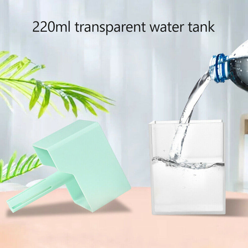 220ml Air Humidifier Essential Oil Diffuser USB Mist Maker (Light Green) A