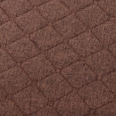 Breathable Flax Bamboo Car Seat Cover Pad Mat Chair Cushion Coffee