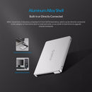 M.2 NGFF/MSATA to SATA Convertor M.2 B-Key to SATA3.0 6Gbps With SSD Enclosure