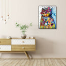 5D DIY Full Drill Diamond Painting Cat Embroidery Mosaic Craft Wall Arts
