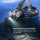 Multifunctional outdoor light 5LED USB charge light H4Z6