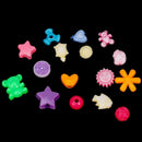 720 Pieces Kids DIY Bracelet Necklace Beads Jewelry Making Colorful Craft A