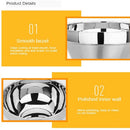 Double Insulation Stainless Steel Steaming Bowl Soup Bowl Steamed Egg Bowl