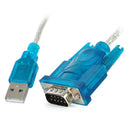 HL-340 USB to RS232 COM Port Serial PDA 9 pin DB9 Cable Adapter support Win7- TE