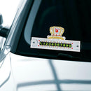 DIY Crown Special Shaped Diamond Painting Luminous Car Parking Number Plate