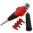 Hex Shank 105 Degree Right Angle Head Screw Driver Wrench Multifunctional Tool