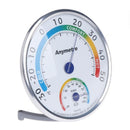 2 In 1 Outdoor Indoor Wet Hygrometer Humidity Thermometer Temp Temperature Meter
