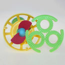 Automatic Gifts Handheld Portable Electric Bubble Machine For Kids ABS With Fan