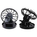 Portable Mini Solar Clip-On Cap Cooling Fan for Outdoor Travel Camping Fishing
