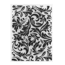 Flower Printed DIY Scrapbooking Plastic Embossing Template Folder Stencil A