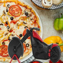 Motorbike Pizza Cutter Wheel Kitchen Gadget Pizza Cutter Knives Dinner Tool