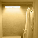 10LED Motion Sensor Wardrobe Cabinet Wall Lamp Bedroom Bedside Night Light