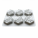 Craft Creative bee Wax honeycomb Handmade Candle Cake Soap Silicone Resi IMJ