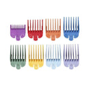 8pcs/Set Cutting Hair Clipper Premium Guides Combs Metal Color Universal N3N1