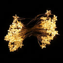 Waterproof LED Star Copper Wire String Light Fairy Xmas Lamp Wedding Party  I2T6