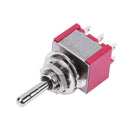 5pcs Mini 3 Positions 6Pin Toggle Switch MTS-223 Dual Reset Power Switch A