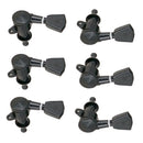 6Pcs Zinc Alloy Iron Tuning Pegs Keys Lock String for Acoustic/Electric Guitar