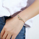Crystal Angel Wings Bracelet Fashion Chain Bracelet Ladies Jewelry Gifts