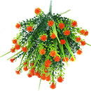 Artificial Gypsophila Flower Bouquet Baby Breath Wedding Home Decor Orange