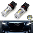 Xenon White 80W P13W LED Bulbs For Audi A4 Q5 Daytime Running Lights DRL