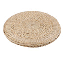 30cm Handcraft Straw Seat Round Cushion Tatami Cushion for Yoga Meditation