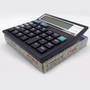 Calculator Battery Solor Powered 12 Digit Electronic Desktop Calculator