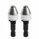 Durable Three-jaw Head Brass Center Shaft Mini Drill Chuck Clamp 0.3-3.5mm wer