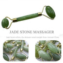 Natural Stones Jape massager Guasha Facial Beauty Massager Tool Roller Face Thin