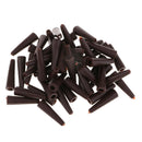 50pcs Tail Rubber Tubes for Saftey Lead Clips Carp Fishing Rig Sleeves Useful