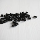 30x Black Computer PC Case Cooling Fan Durable Screw For Fans 60/80/120mm GN TEU
