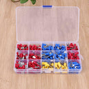 280pcs Crimp Spade Terminal Insulated Electrical Wire Connector Kit Set