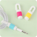 5Pcs earphone cable protector for earphones wire organizer cord protector3c